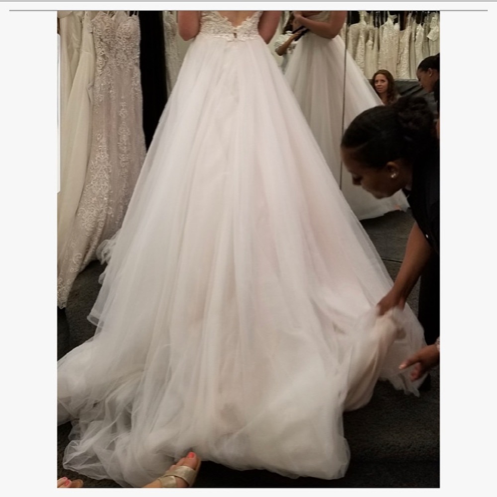 Stella York 6701 Lace and Tule Wedding Dress